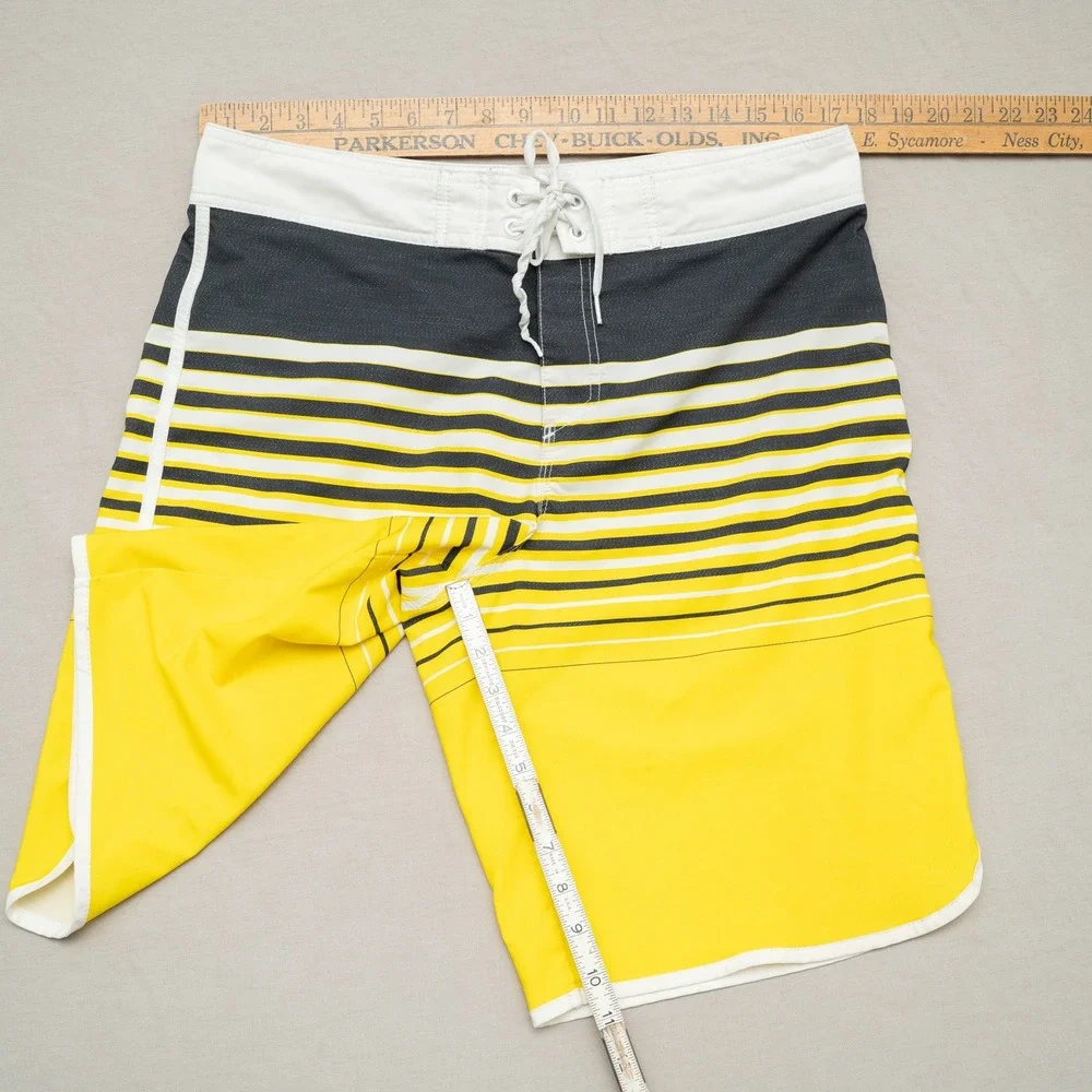 Vintage 2000s Mosimo Supply Co Striped Swim Trunk Mens 36